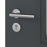 Hörmann Haustür ISOPRO Secur IPS 410 RAL 7016-RAL 7016 Detail Oberfläche