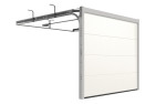 TECKENTRUP Sektionaltor GSW 40-L Stucco L-Sicke RAL 9016 1