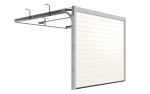 TECKENTRUP Sektionaltor GSW 40-L Woodgrain S-Sicke RAL 9016 1