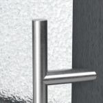 Haustür Kunststoff Premium F002 RAL 7016-RAL 7016 Detail Drücker