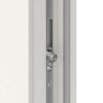 Haustür Kunststoff Premium F010 RAL 9016-RAL 9016 Detail Schließer