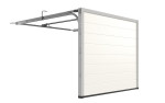 HÖRMANN Sektionaltor LPU 42 Woodgrain M-Sicke RAL 9016 1