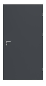 Haustür System S68 ZL Artemida RAL 7016-RAL 7016 Frontansicht innen