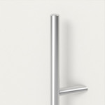 Haustür System S68 ZL Artemida RAL 9016-RAL 9016 Detail Drücker