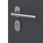 Haustür System S68 ZL Artemida RAL 7016-RAL 7016 Detail Oberfläche