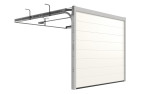 TECKENTRUP Sektionaltor Aktion GSW 40-L Woodgrain M-Sicke RAL 9016 1