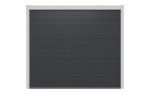TECKENTRUP Sektionaltor Aktion GSW 40-L Woodgrain M-Sicke RAL 7016 2