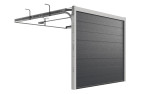 TECKENTRUP Sektionaltor Aktion GSW 40-L Woodgrain M-Sicke RAL 7016 1