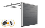 HÖRMANN Sektionaltor Aktion RenoMatic Woodgrain M-Sicke RAL 7016 1