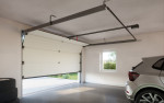 HÖRMANN Sektionaltor Aktion EcoStarMatic Woodgrain M-Sicke RAL 7016 5