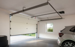 STEINAU Garagentor Sektionaltor Aktion EWS-P Woodgrain M-Sicke inkl. Antrieb Liftronic 700 RAL 9016 5