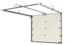 STEINAU Garagentor Sektionaltor Aktion EWS-P Woodgrain M-Sicke inkl. Antrieb E60-4 RAL 9016 3