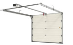 STEINAU Garagentor Sektionaltor Aktion EWS-P Woodgrain M-Sicke inkl. Antrieb P80-4 RAL 9016 3