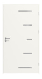 Haustür System S68 ZL Sparta RAL 9016-RAL 9016 Frontansicht innen