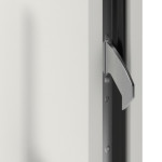 Haustür System S68 ZL Sparta RAL 9016-RAL 9016 Detail Schließer