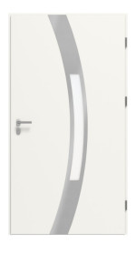 Haustür System S68 ZL Idalia RAL 9016-RAL 9016 Frontansicht innen