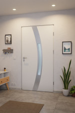 Haustür System S68 ZL Idalia RAL 9016-RAL 9016 Stilwelt innen