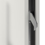 Haustür System S68 ZL Idalia RAL 9016-RAL 9016 Detail Schließer