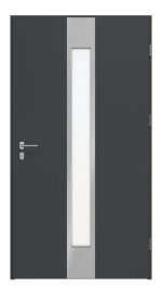 Haustür System S68 ZL Neptun RAL 7016-RAL 7016 Frontansicht innen