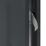 Haustür System S68 ZL Neptun RAL 7016-RAL 7016 Detail Schließer