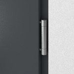 Haustür System S68 ZL Neptun RAL 7016-RAL 7016 Detail Bänder