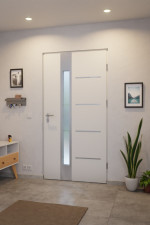 Haustür System S68 ZL Luna RAL 9016-RAL 9016 Stilwelt innen