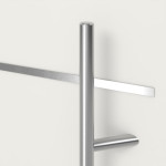 Haustür System S68 ZL Atena RAL 9016-RAL 9016 Detail Drücker
