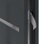 Haustür System S68 ZL Atena RAL 7016-RAL 7016 Detail Schließer