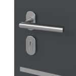 Haustür System S68 ZL Atena RAL 7016-RAL 7016 Detail Oberfläche