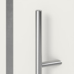 Haustür System S68 ZL Hebe RAL 9016-RAL 9016 Detail Drücker