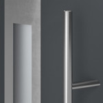 Haustür System S68 ZL ARCTIC Temidas RAL 7016-RAL 7016 Detail Drücker