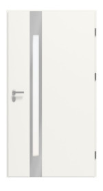 Haustür System S68 ZL Temidas RAL 9016-RAL 9016 Frontansicht innen
