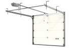 FLEXIDOOR Garagentor Sektionaltor Pro Woodgrain M-Sicke RAL 9010 3