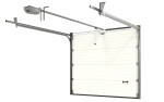 FLEXIDOOR Garagentor Sektionaltor Eco Woodgrain L-Sicke RAL 7016 3