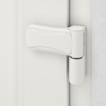 Haustür Kunststoff Premium Plus F026 RAL 9016-RAL 9016 Detail Bänder