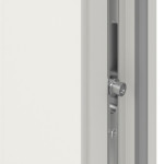Haustür Kunststoff Premium Plus T002 RAL 9016-RAL 9016 Detail Schließer
