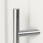 Haustür Kunststoff Premium Plus T009 RAL 9016-RAL 9016 Detail Drücker
