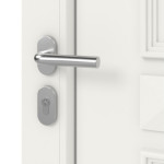 Haustür Kunststoff Premium Plus T009 RAL 9016-RAL 9016 Detail Oberfläche