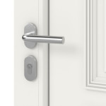 Haustür Kunststoff Premium Plus T015 RAL 9016-RAL 9016 Detail Oberfläche
