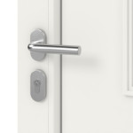 Haustür Kunststoff Premium Plus T029 RAL 9016-RAL 9016 Detail Oberfläche