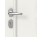 Haustür Kunststoff Premium Plus T035 RAL 9016-RAL 9016 Detail Oberfläche