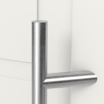 Haustür Kunststoff Premium Plus T042 RAL 9016-RAL 9016 Detail Drücker