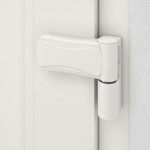 Haustür Kunststoff Premium Plus T042 RAL 9016-RAL 9016 Detail Bänder