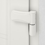 Haustür Kunststoff Premium Plus T048 RAL 9016-RAL 9016 Detail Bänder