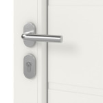 Haustür Kunststoff Premium Plus T048 RAL 9016-RAL 9016 Detail Oberfläche