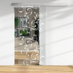 Ansicht von FLEXO Klarglas Fantasia S 3634 Ganzglas Schiebetür
