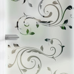 Detail von FLEXO Klarglas Fantasia S 3635 Glastür