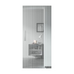 Ansicht von FLEXO Glasschiebetür Klarglas Linea L 5670