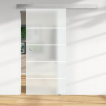 Ansicht von FLEXO Glasschiebetür Satiniert Linea L 5616