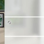 Detail von FLEXO Glasschiebetür Satiniert Linea L 5616